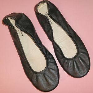Black sz 9 The Storehouse leather flats